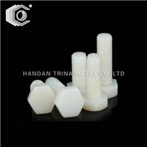 DIN933 Nylon Hex Bolt tal-plastik
